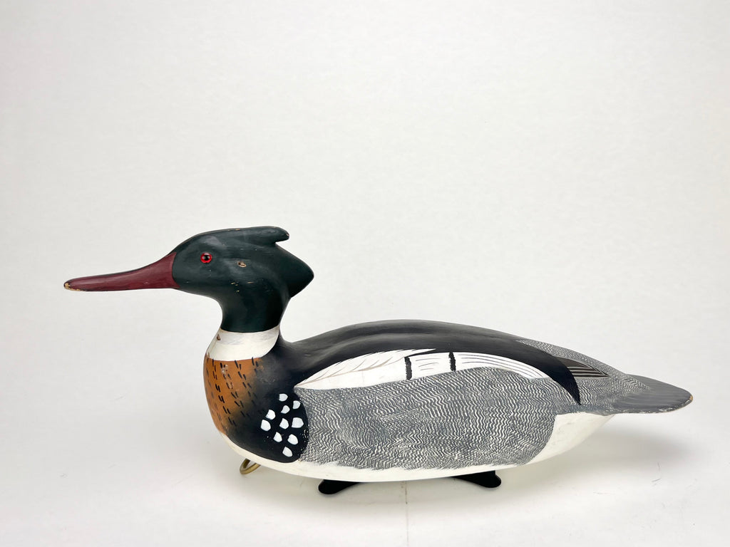 Red-breasted Merganser Drake Duck Decoy- Richard Chmiel Hunting & Wildlife Decoys Atlantic Rancher Company   