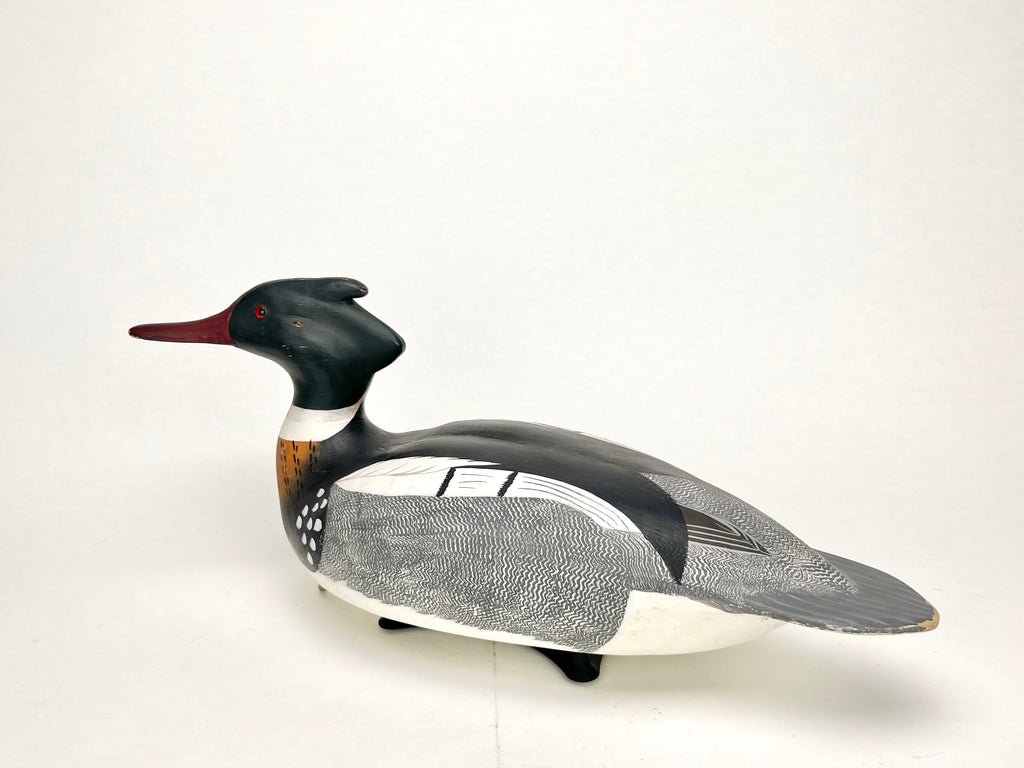 Red-breasted Merganser Drake Duck Decoy- Richard Chmiel Hunting & Wildlife Decoys Atlantic Rancher Company   