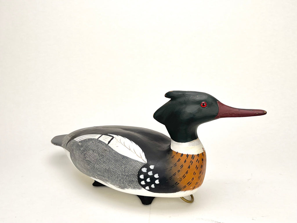 Red-breasted Merganser Drake Duck Decoy- Richard Chmiel Hunting & Wildlife Decoys Atlantic Rancher Company   