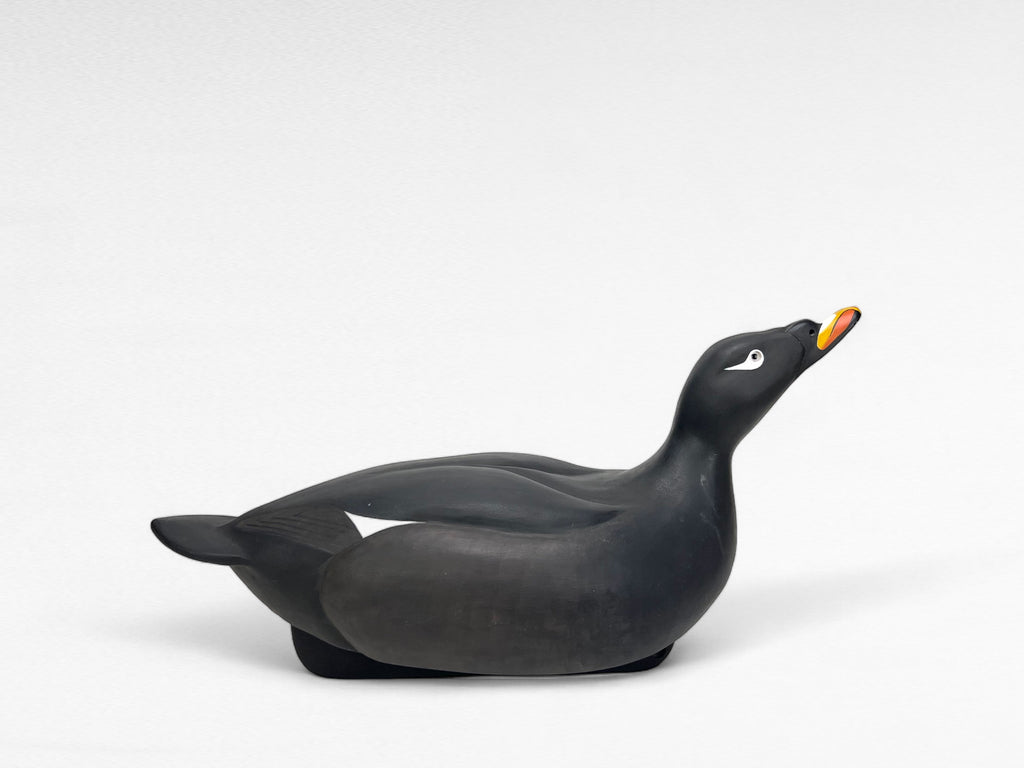 White Winged Scoter Duck Decoy - Richard Chmiel Hunting & Wildlife Decoys Atlantic Rancher Company   