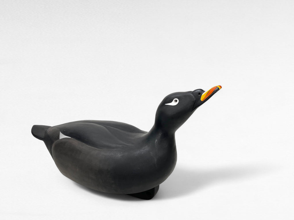 White Winged Scoter Duck Decoy - Richard Chmiel Hunting & Wildlife Decoys Atlantic Rancher Company   