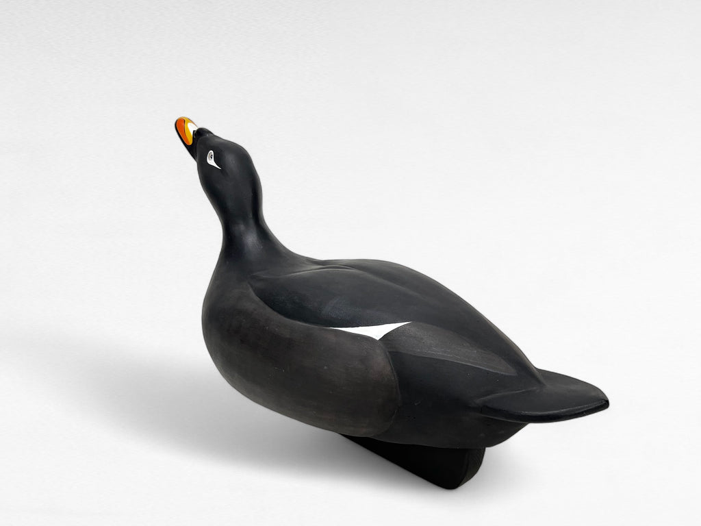 White Winged Scoter Duck Decoy - Richard Chmiel Hunting & Wildlife Decoys Atlantic Rancher Company   