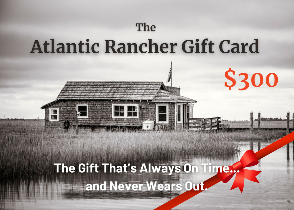 The Atlantic Rancher Company Gift Card Atlantic Rancher Gift Card Atlantic Rancher Company $300.00  