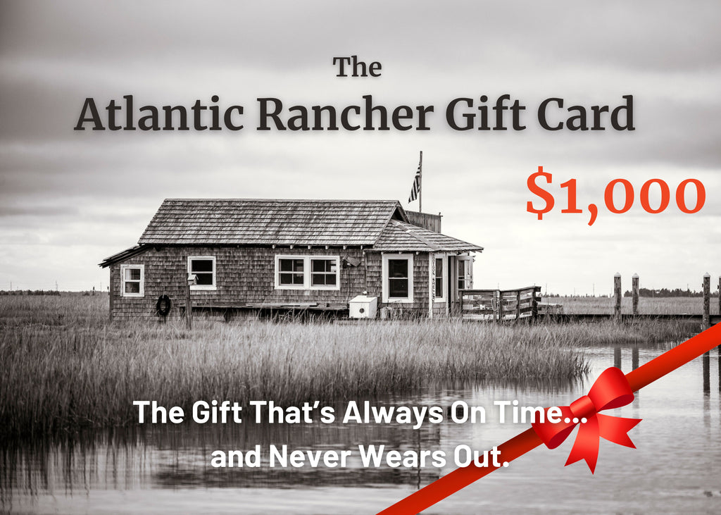 The Atlantic Rancher Company Gift Card Atlantic Rancher Gift Card Atlantic Rancher Company $1,000.00  