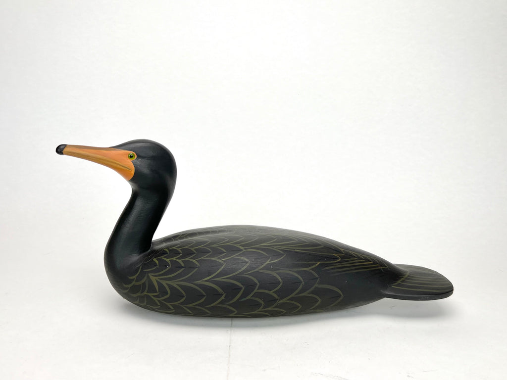 Cormorant Decoy- Forrest "Bud" Jennings, Shamong, NJ Hunting & Wildlife Decoys Atlantic Rancher Company   