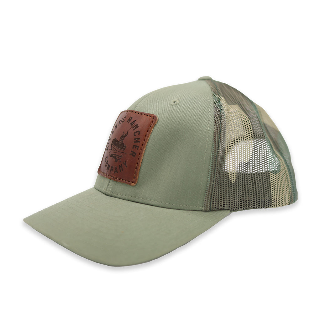 Boatyard Trucker Camo Mesh Back Cap Hats Atlantic Rancher Company