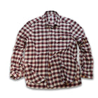 Bayman's Herringbone Gingham Flannel Shirt