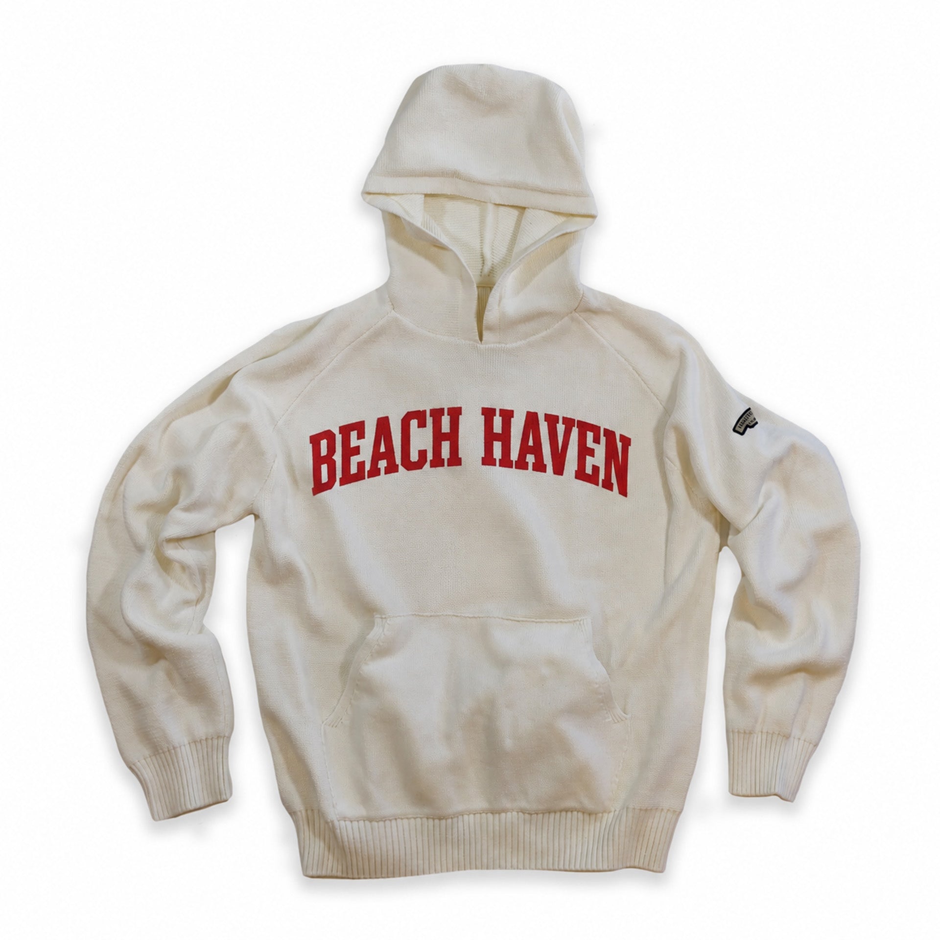 New Beach Haven Cotton Sweater Hoodie Sweaters Atlantic Rancher Company White Sand S