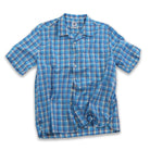 Bimini Short Sleeve Cotton Shirt Bimini Shirts Atlantic Rancher Company Blue Marlin S