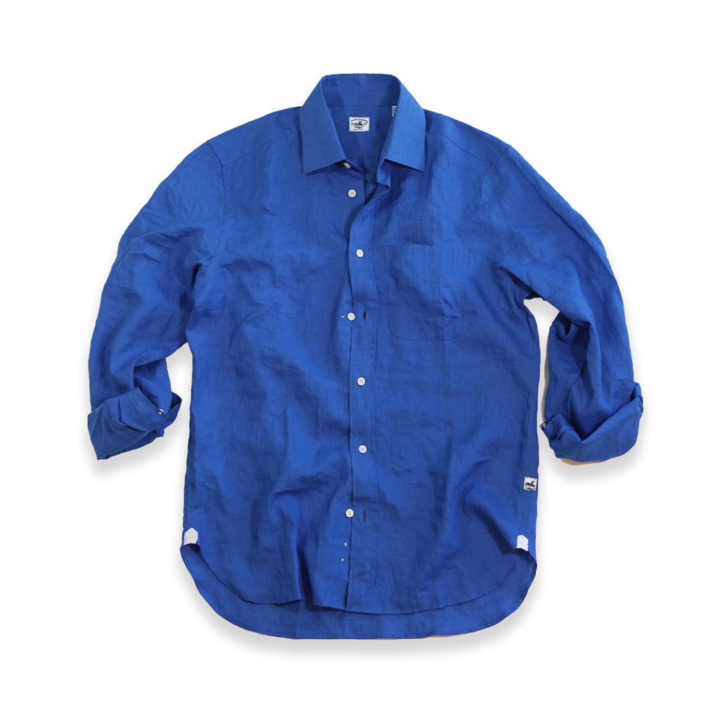 Captain's Point Collar Linen Shirt Shirts Atlantic Rancher Company