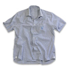 Captain's Uniform Seersucker Short Sleeve Shirt -Special Edition Atlantic Rancher Company Blue M