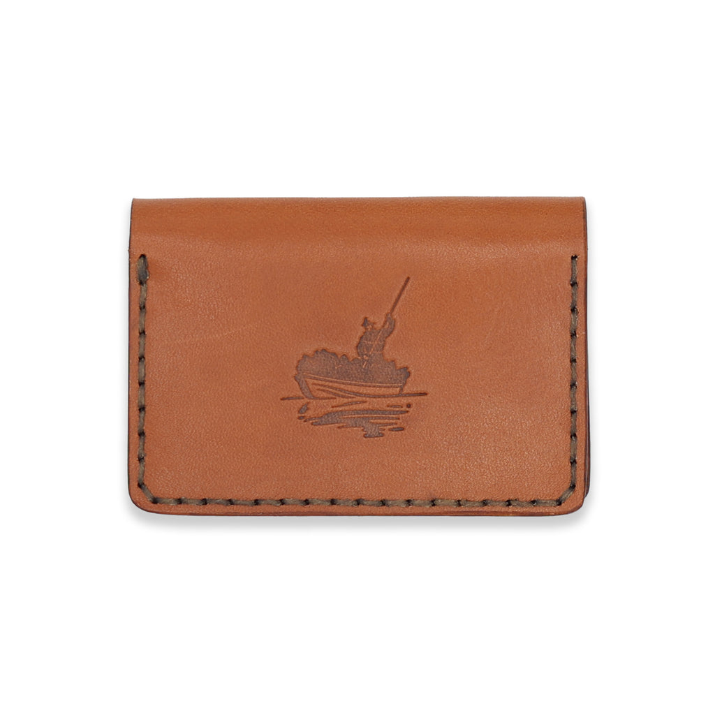 Atlantic Rancher Leather Card Case Leather Goods Atlantic Rancher Company Russet