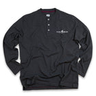 Captain's Long Sleeve Henley Apparel & Accessories Atlantic Rancher Company Charcoal S