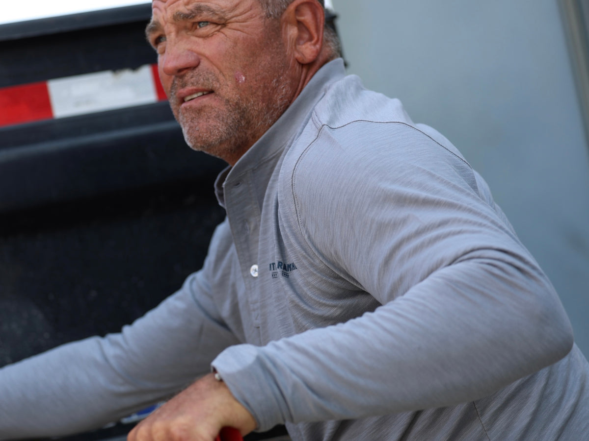 Captain's Long Sleeve Henley Apparel & Accessories Atlantic Rancher Company