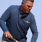 Captain's Long Sleeve Henley Apparel & Accessories Atlantic Rancher Company