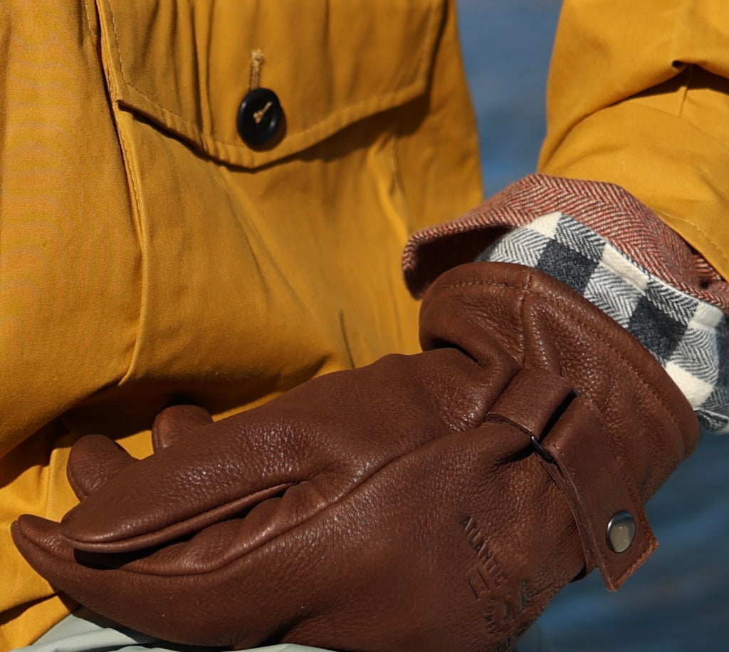 Deerskin Gloves - Lined Glove Atlantic Rancher Company