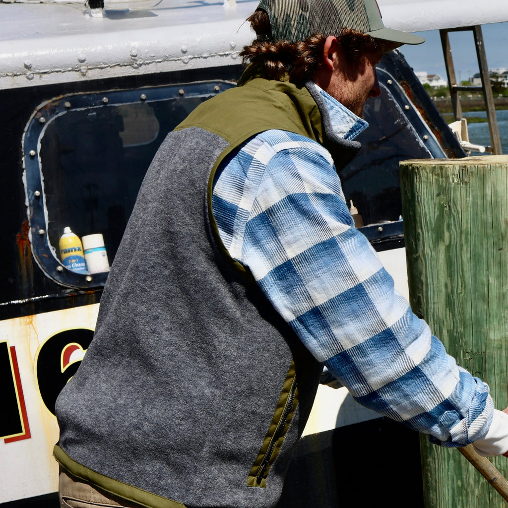 Hudson Canyon Wool Fleece Vest Apparel & Accessories Atlantic Rancher Company