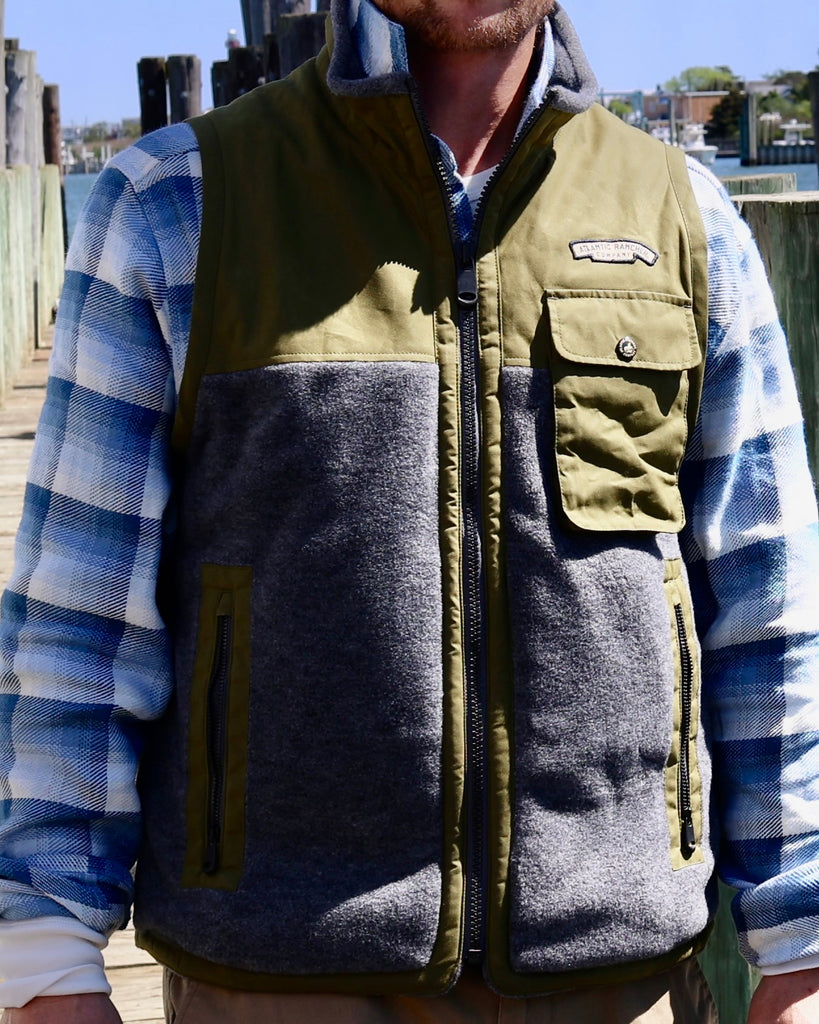Hudson Canyon Wool Fleece Vest Apparel & Accessories Atlantic Rancher Company