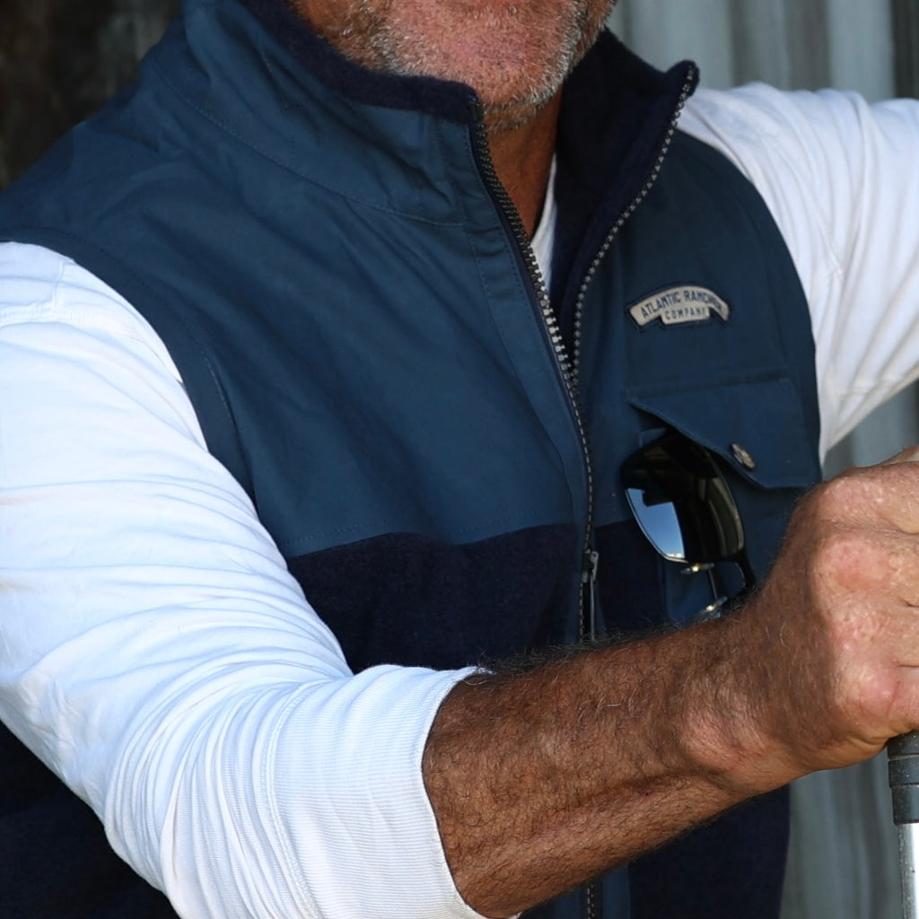 Hudson Canyon Wool Fleece Vest Apparel & Accessories Atlantic Rancher Company