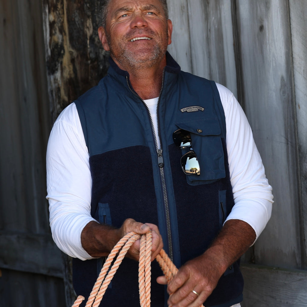 Hudson Canyon Wool Fleece Vest Apparel & Accessories Atlantic Rancher Company