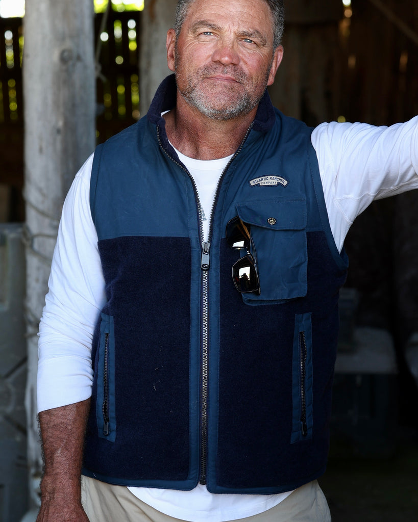 Hudson Canyon Wool Fleece Vest Apparel & Accessories Atlantic Rancher Company