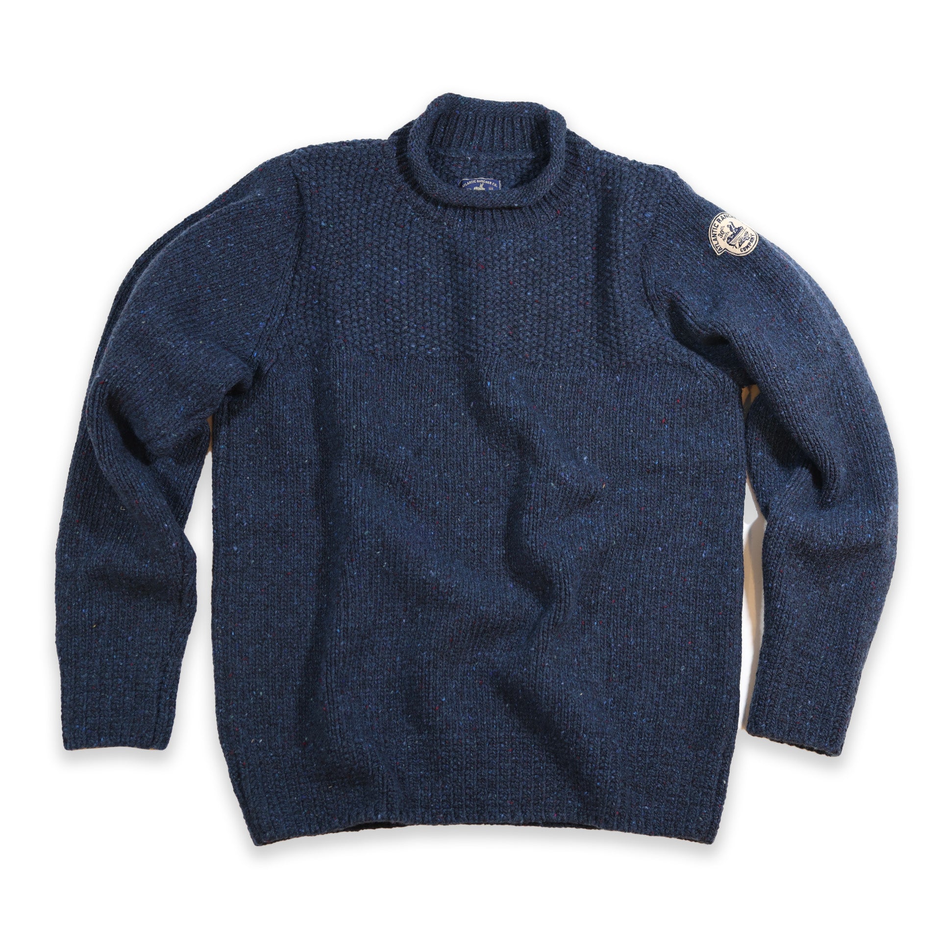 Maine Lobstermen's Sweater Sweaters Atlantic Rancher Company S Navy