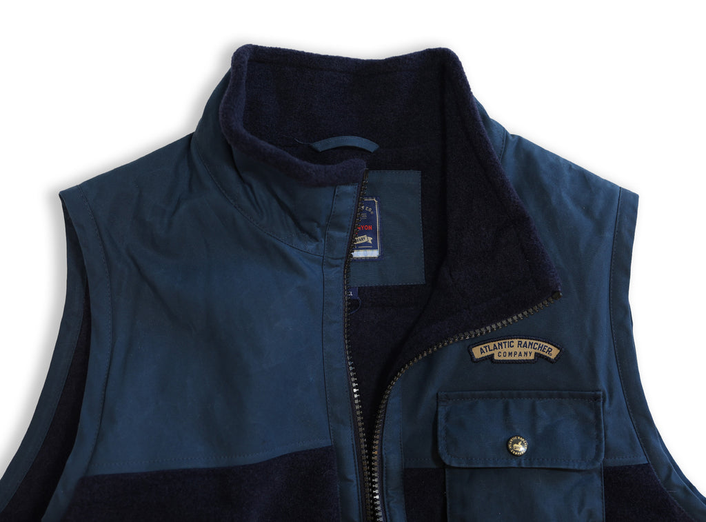 Hudson Canyon Wool Fleece Vest Apparel & Accessories Atlantic Rancher Company