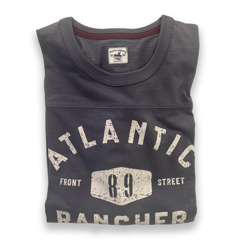 Boatyard Pullover - A T-Shirts Atlantic Rancher Company M Slate 