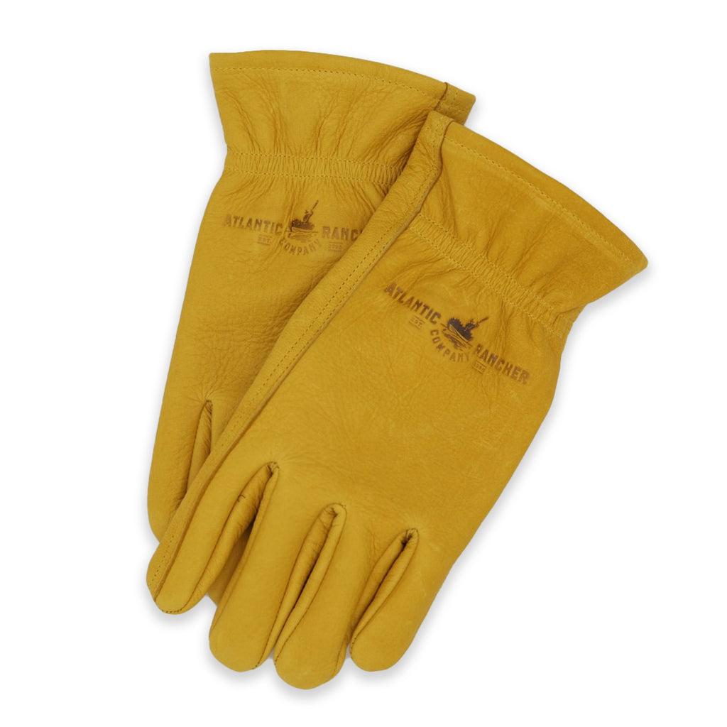 Deerskin Work Gloves - unlined Glove Atlantic Rancher Company