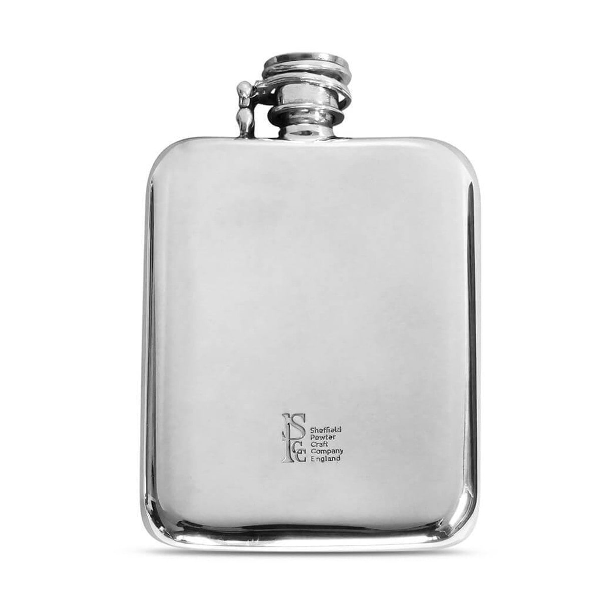 Atlantic Rancher Pewter Flask - Aiming Juice - Bobwhite Quail