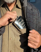 Atlantic Rancher Co. Pewter Flask Flasks Atlantic Rancher Company