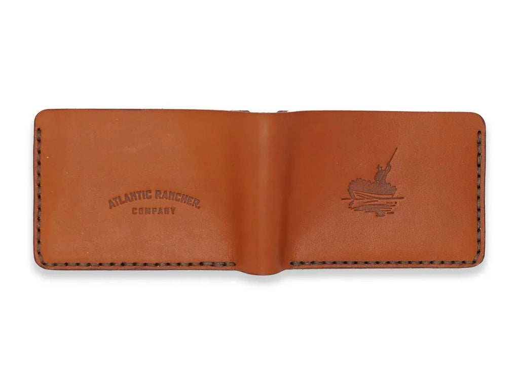 Atlantic Rancher Leather Wallet Leather Goods Atlantic Rancher Company