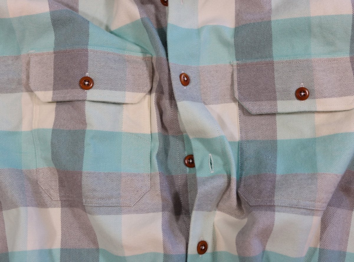 Bayman's Buffalo Plaid Flannel Shirt - Atlantic Rancher CompanyBayman's Buffalo Plaid Flannel ShirtShirtsAtlantic Rancher CompanyPiney02SMint/Cream PlaidBayman's Buffalo Plaid Flannel Shirt