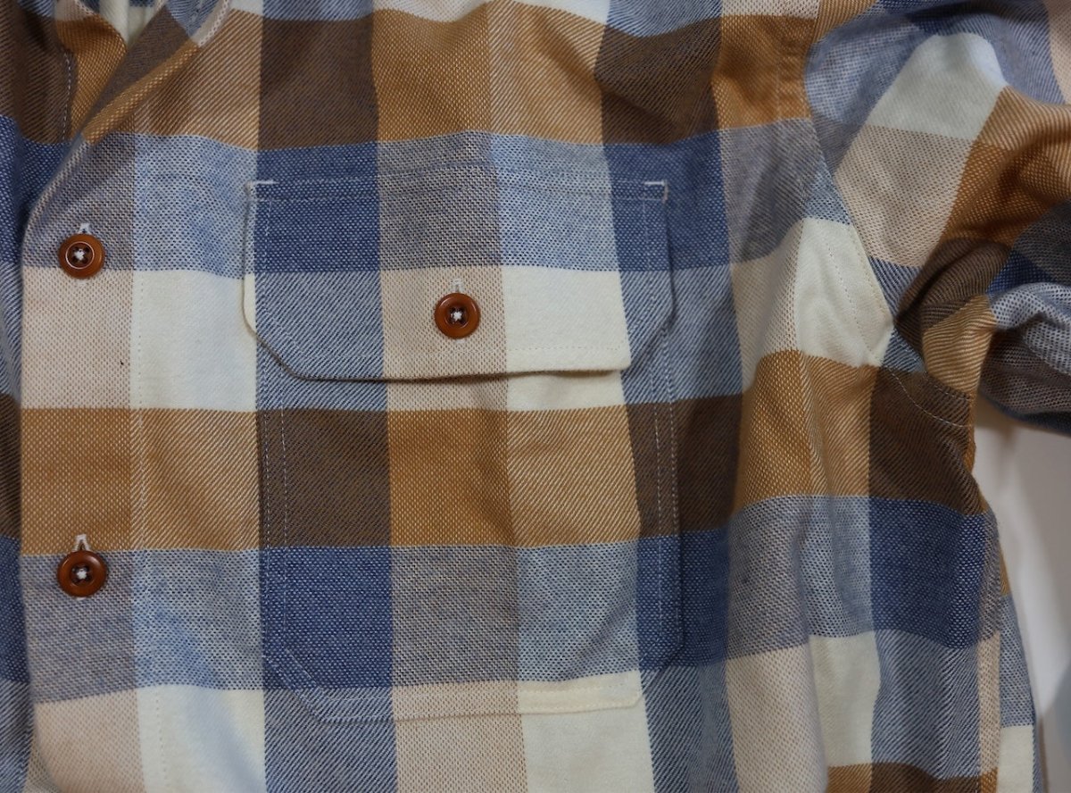Bayman's Buffalo Plaid Flannel Shirt - Atlantic Rancher CompanyBayman's Buffalo Plaid Flannel ShirtShirtsAtlantic Rancher CompanyPiney02SBlue/Caramel PlaidBayman's Buffalo Plaid Flannel Shirt Shirts Atlantic Rancher Company