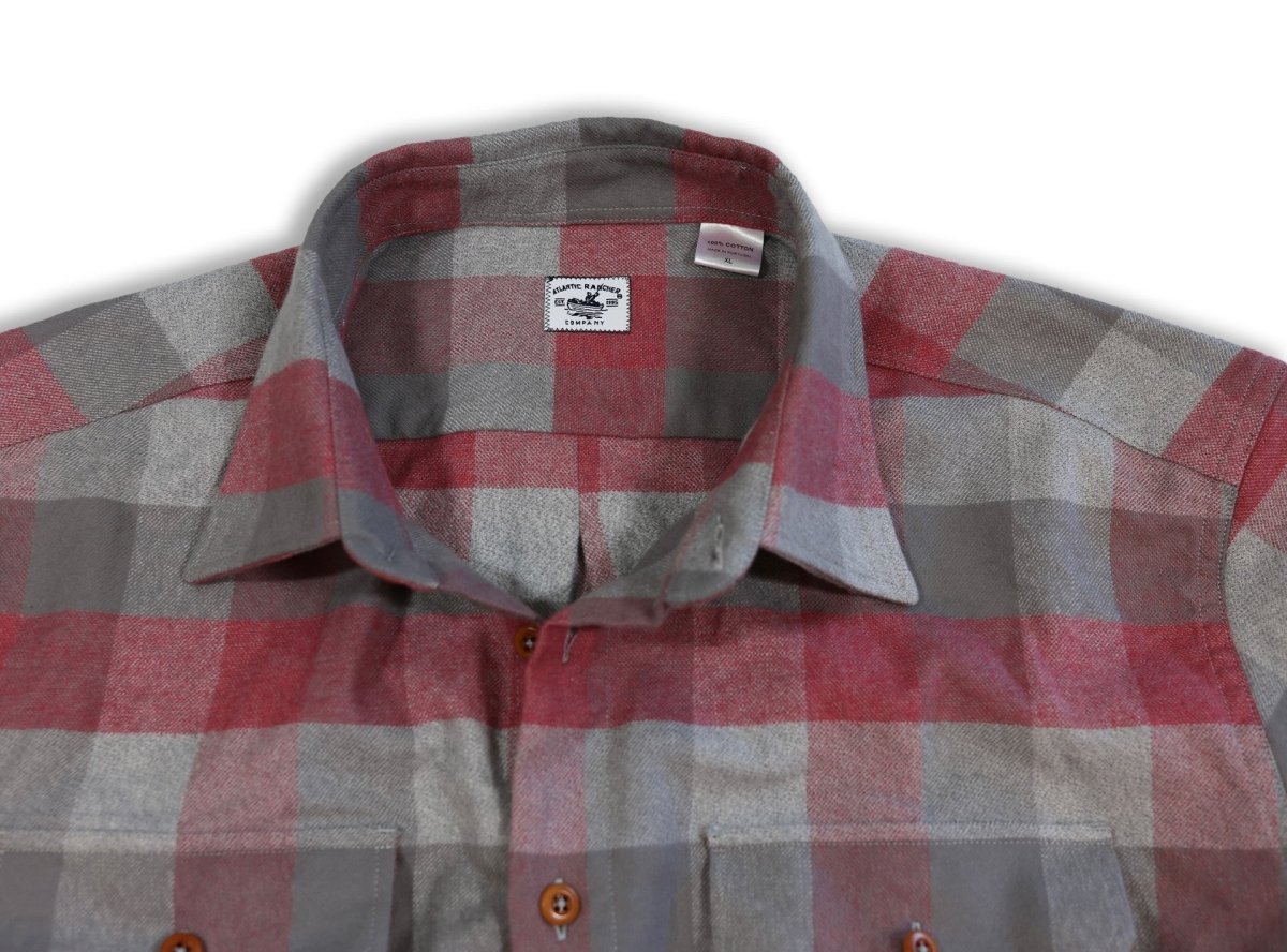 Bayman's Buffalo Plaid Flannel Shirt - Atlantic Rancher CompanyBayman's Buffalo Plaid Flannel ShirtShirtsAtlantic Rancher CompanyPiney02SRussett/Charcoal PlaidBayman's Buffalo Plaid Flannel Shirt Shirts Atlantic Rancher Company