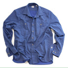 Bayman's Clamdigger Shirt, Long Sleeve Shirts Atlantic Rancher Company Indigo M