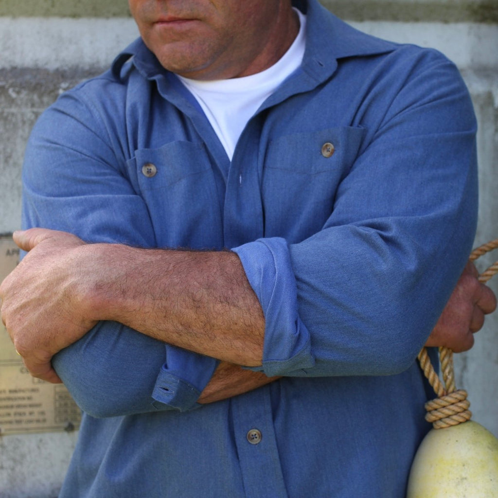 Bayman's Clamdigger Shirt, Long Sleeve Shirts Atlantic Rancher Company