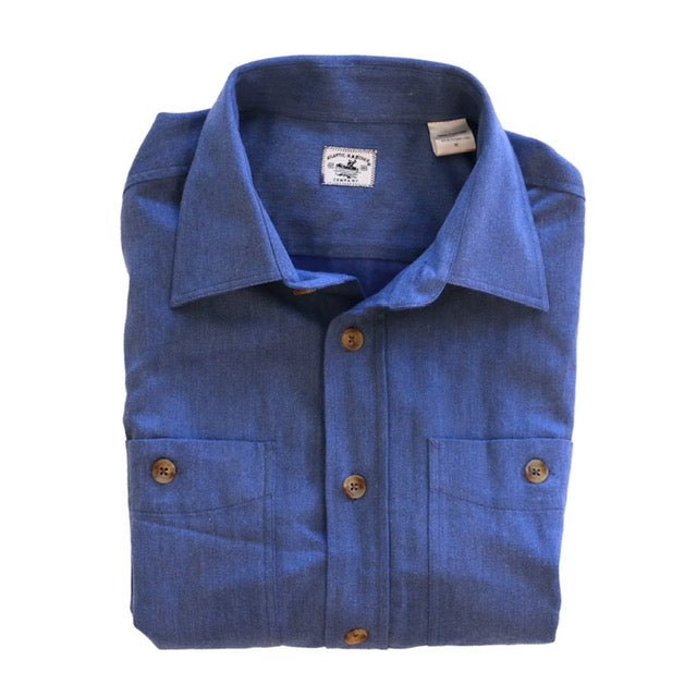 Bayman's Clamdigger Shirt, Long Sleeve - Atlantic Rancher CompanyBayman's Clamdigger Shirt, Long SleeveShirtsAtlantic Rancher CompanyIndigoMBayman's Clamdigger Shirt, Long Sleeve Shirts Atlantic Rancher Company Indigo M