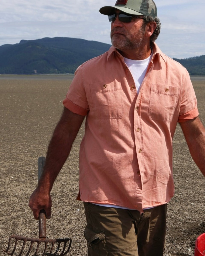 Bayman's Clamdigger Shirt, Short Sleeve Shirts Atlantic Rancher Company