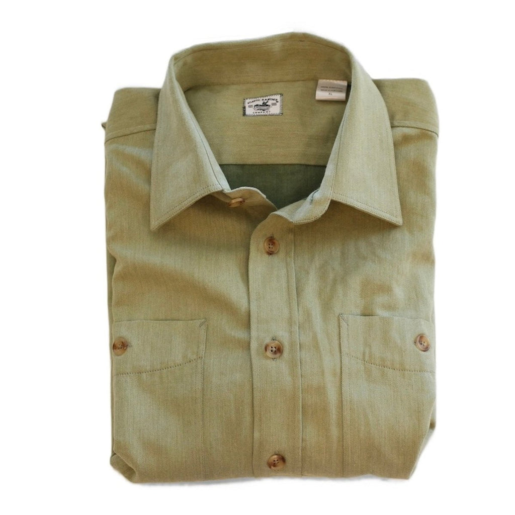 Bayman's Clamdigger Shirt, Short Sleeve - Atlantic Rancher CompanyBayman's Clamdigger Shirt, Short SleeveShirtsAtlantic Rancher CompanySageMBayman's Clamdigger Shirt, Long Sleeve Shirts Atlantic Rancher Company Sage M
