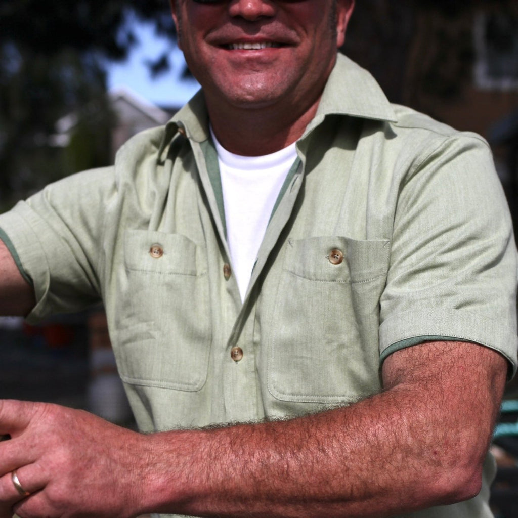 Bayman's Clamdigger Shirt, Short Sleeve Shirts Atlantic Rancher Company