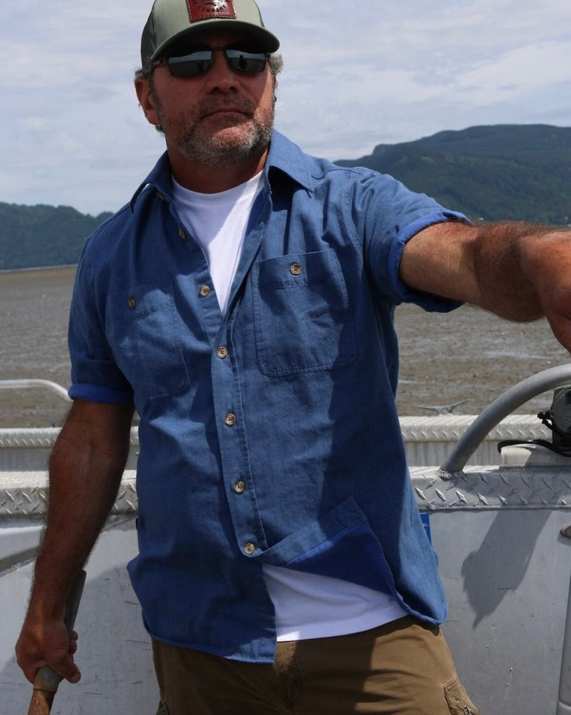 Bayman's Clamdigger Shirt, Short Sleeve Shirts Atlantic Rancher Company