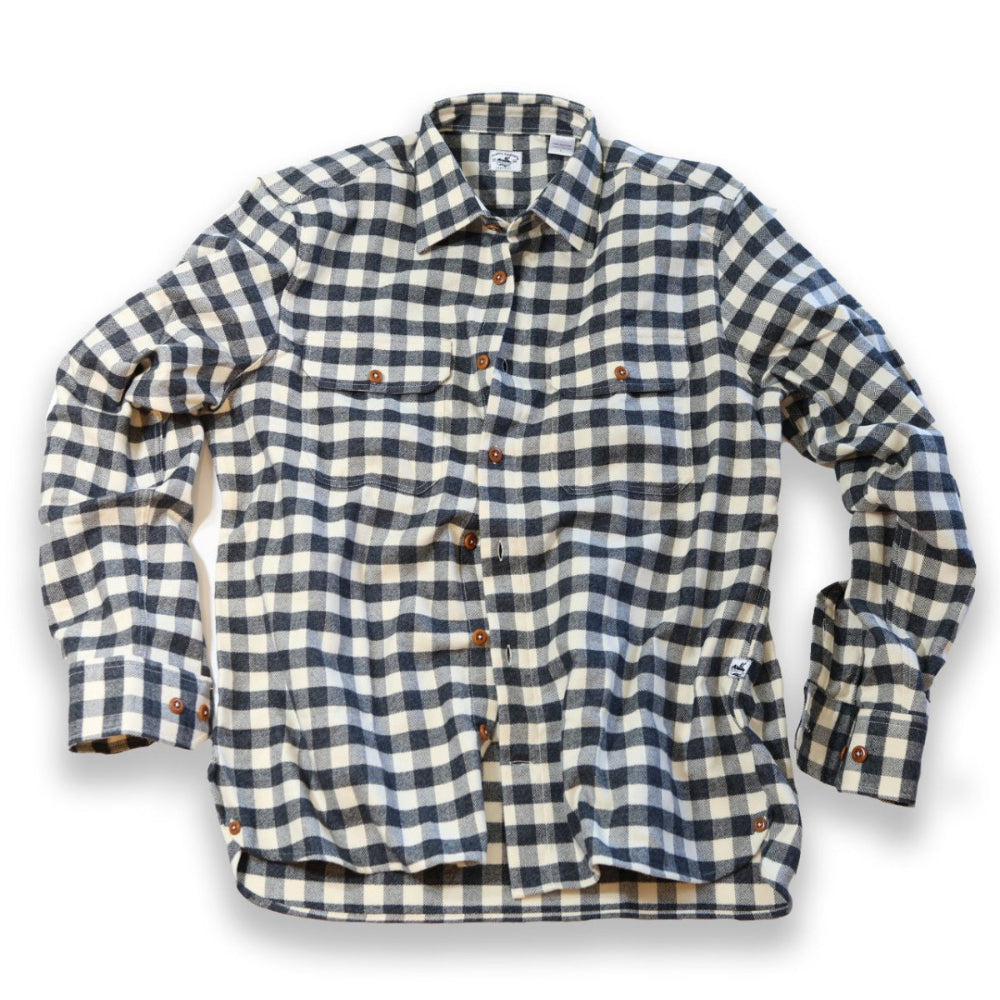 Bayman's Flannel Shirt - Atlantic Rancher CompanyBayman's Flannel ShirtAtlantic Rancher CompanyPiney02 - Car - CRGinCharcoal/Cream GinghamSBayman's Flannel Shirt Atlantic Rancher Company