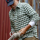 Bayman's Flannel Shirt - Atlantic Rancher CompanyBayman's Flannel ShirtAtlantic Rancher CompanyPiney02 - ev/grGinEvergreen/Cream GinghamSBayman's Flannel Shirt Atlantic Rancher Company