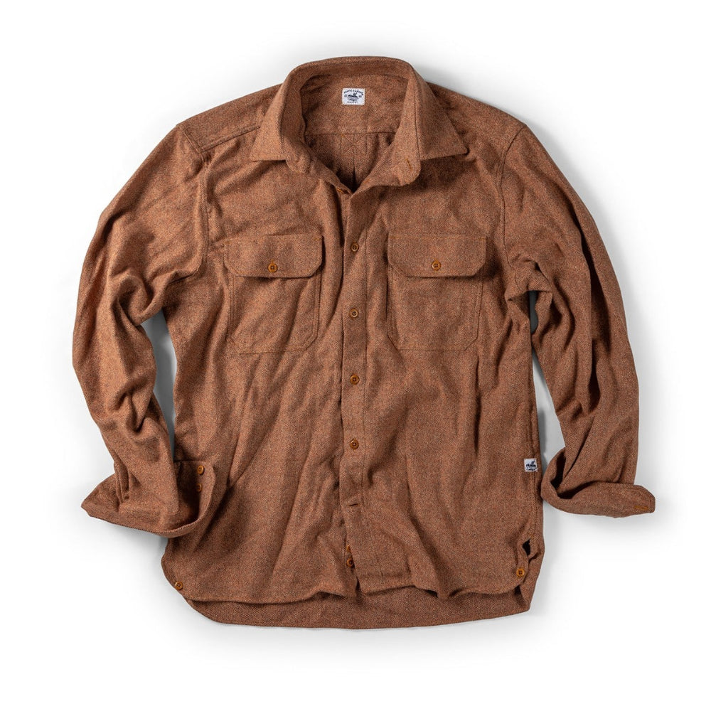 Bayman's Herringbone Flannel Shirt - Final Sale Apparel & Accessories Atlantic Rancher Company