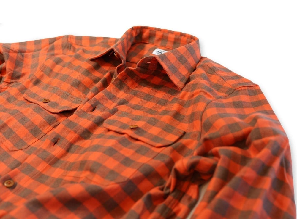 Bayman's Flannel Shirt - Atlantic Rancher CompanyBayman's Flannel ShirtAtlantic Rancher CompanyPiney02 - BurgRGHunter Red GinghamSBayman's Flannel Shirt Atlantic Rancher Company