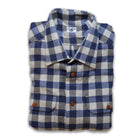 Bayman's Herringbone Gingham Flannel Shirt - Atlantic Rancher CompanyBayman's Herringbone Gingham Flannel ShirtShirtsAtlantic Rancher CompanyPiney02SBlue GinghamBayman's Herringbone Gingham Flannel Shirt Shirts Atlantic Rancher Company