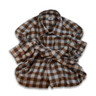 Bayman's Herringbone Gingham Flannel Shirt - Atlantic Rancher CompanyBayman's Herringbone Gingham Flannel ShirtShirtsAtlantic Rancher CompanyPiney02SBrown GinghamBayman's Herringbone Gingham Flannel Shirt