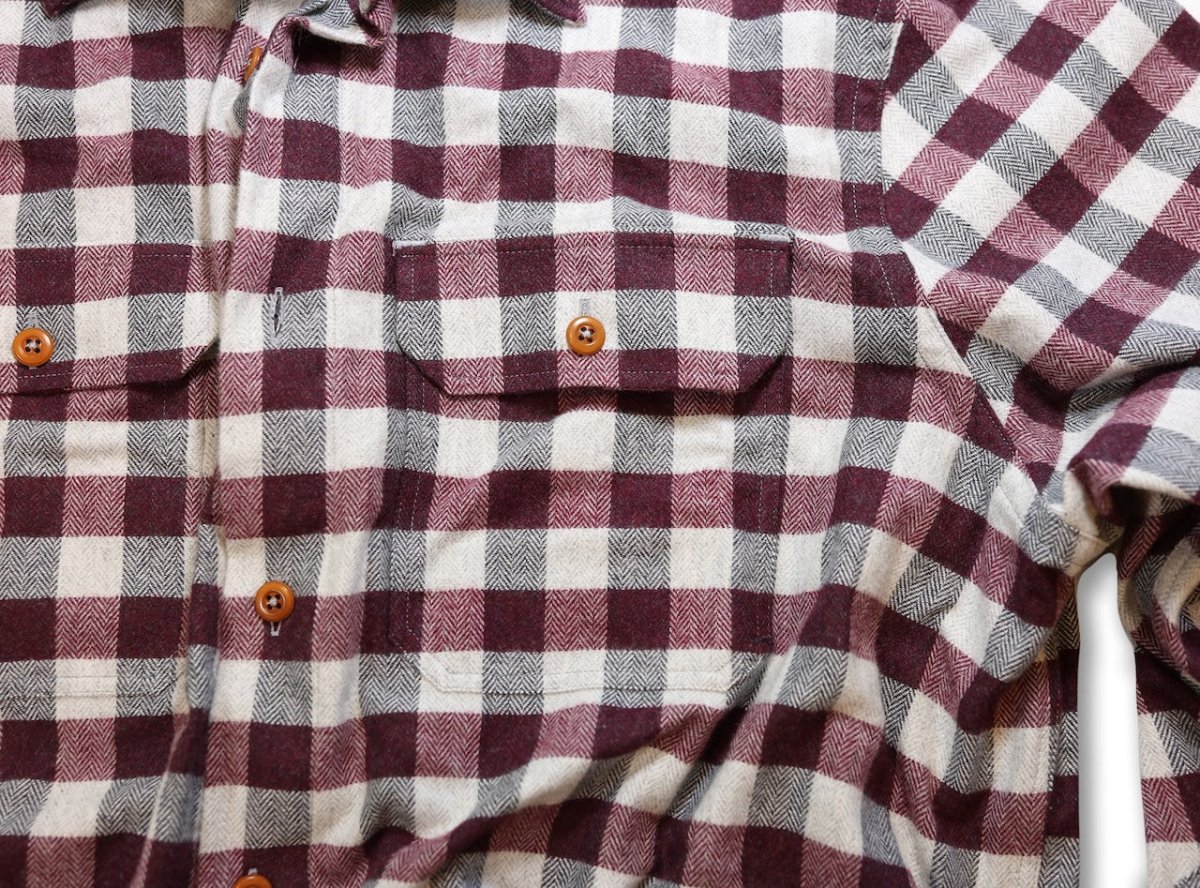 Bayman's Herringbone Gingham Flannel Shirt - Atlantic Rancher CompanyBayman's Herringbone Gingham Flannel ShirtShirtsAtlantic Rancher CompanyPiney02SBurgundy GinghamBayman's Herringbone Gingham Flannel Shirt Shirts Atlantic Rancher Company