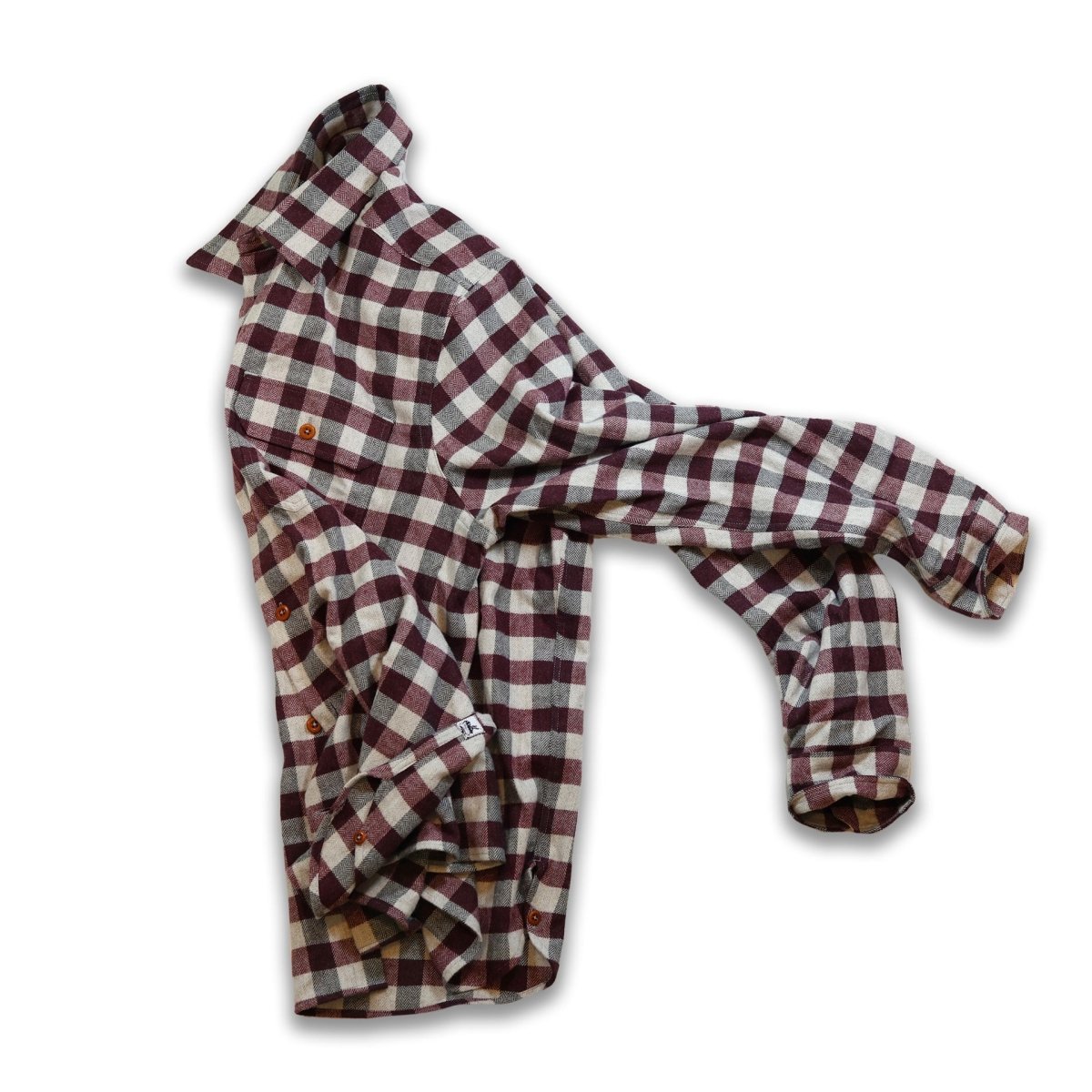 Bayman's Herringbone Gingham Flannel Shirt - Atlantic Rancher CompanyBayman's Herringbone Gingham Flannel ShirtShirtsAtlantic Rancher CompanyPiney02SBurgundy GinghamBayman's Herringbone Gingham Flannel Shirt Shirts Atlantic Rancher Company